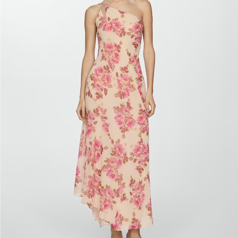 Mango floral Maxi Dress